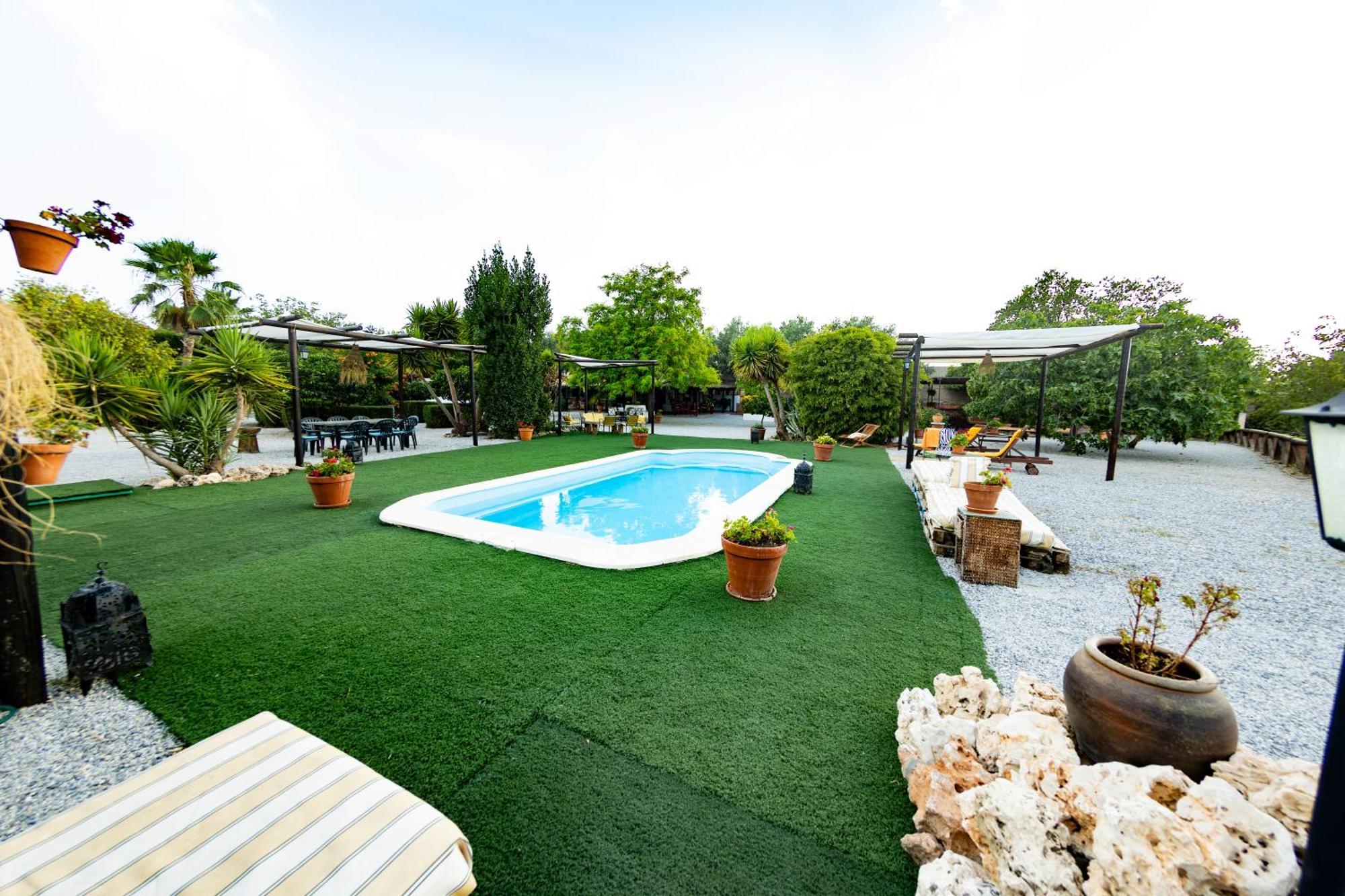 La Cuadra, Finca A Los Pies De Sierra Nevada, A 10 Minutos Del Centro, Piscina, Jardin, Barbacoa La Zubia  Exterior photo