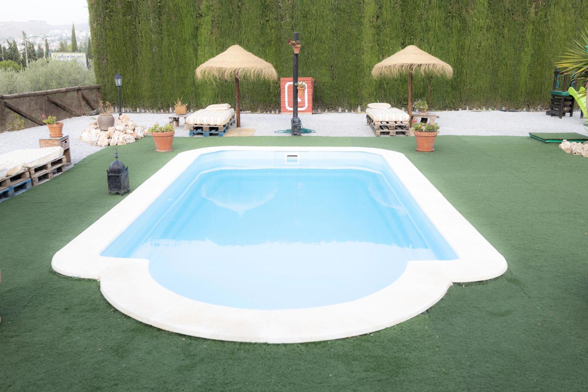 La Cuadra, Finca A Los Pies De Sierra Nevada, A 10 Minutos Del Centro, Piscina, Jardin, Barbacoa La Zubia  Exterior photo
