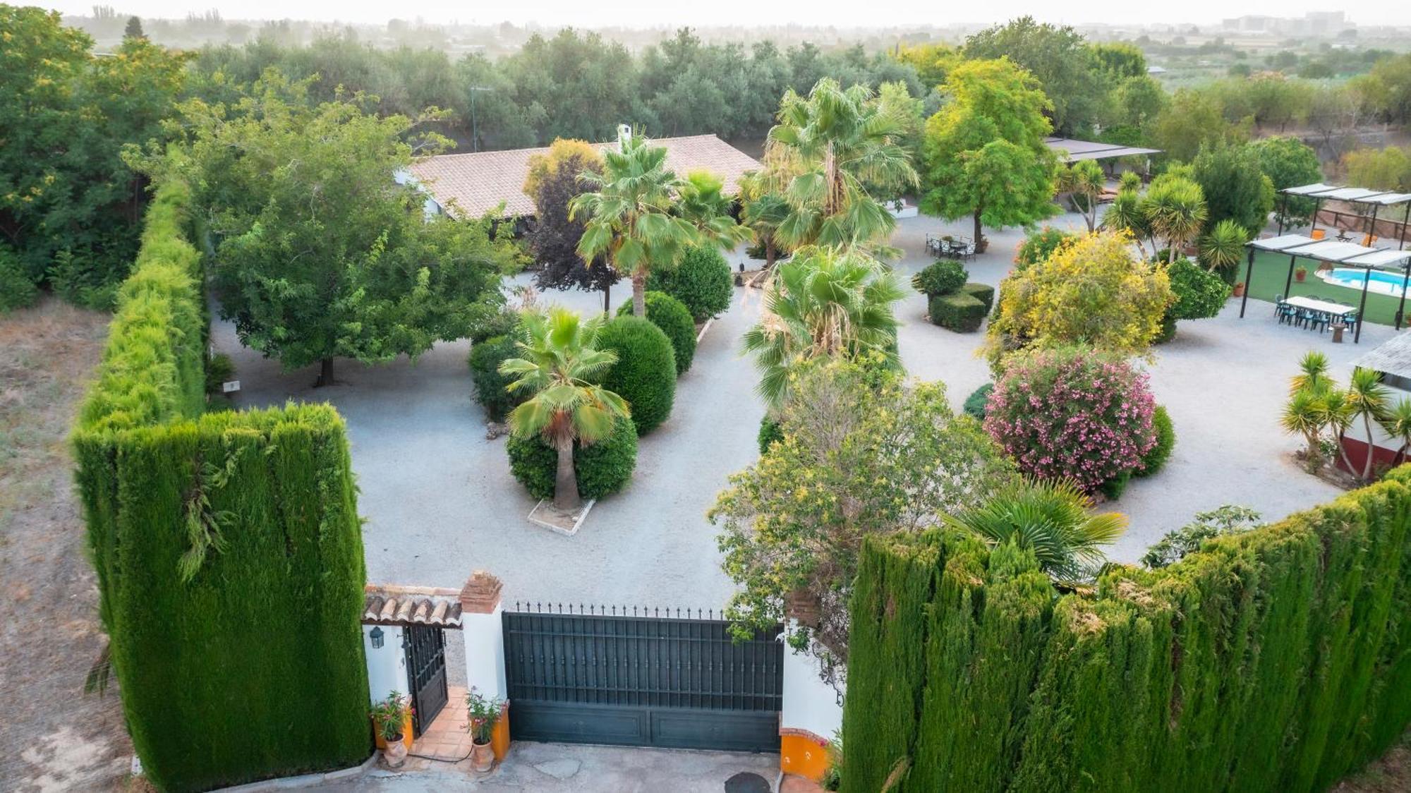 La Cuadra, Finca A Los Pies De Sierra Nevada, A 10 Minutos Del Centro, Piscina, Jardin, Barbacoa La Zubia  Exterior photo